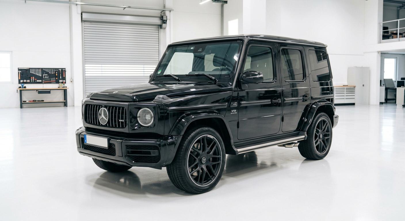 Mercedes G-Klasse - Komplettaufbereitung - Außenansicht - Nachher